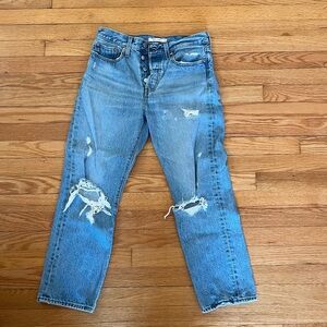 Levi’s wedgie straight jean